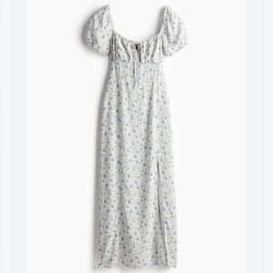 H&M Divided Long Floral Cottagecore Maxi Dress Women’s Size Medium